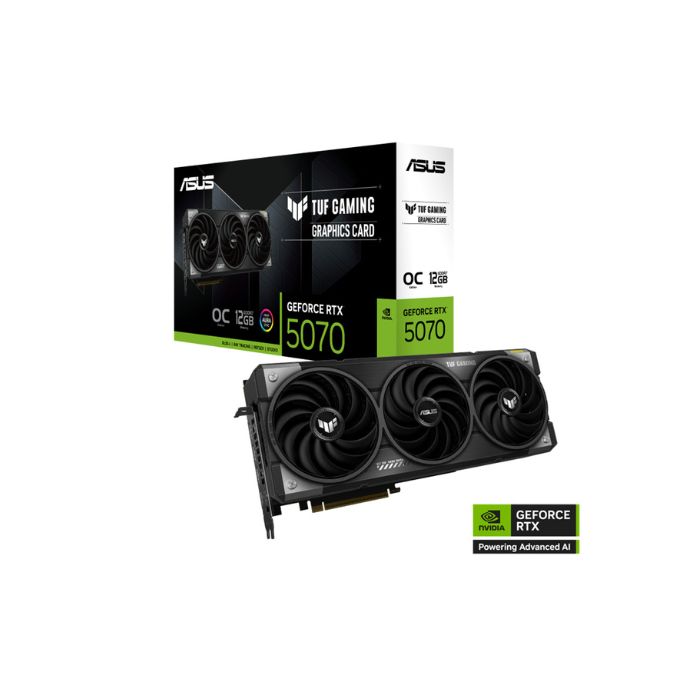 Graphics Card ASUS TUF Gaming RTX 5070 12GB GDDR7 OC Edition 12GB GDDR7 (TUF-RTX5070-O12G-GAMING)