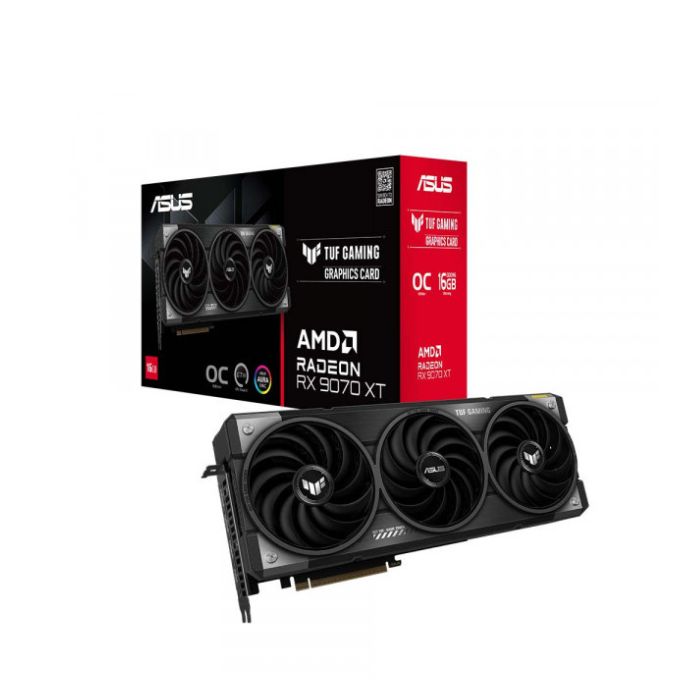 Graphics Card ASUS TUF Gaming RX 9070 XT OC Edition 16GB GDDR6