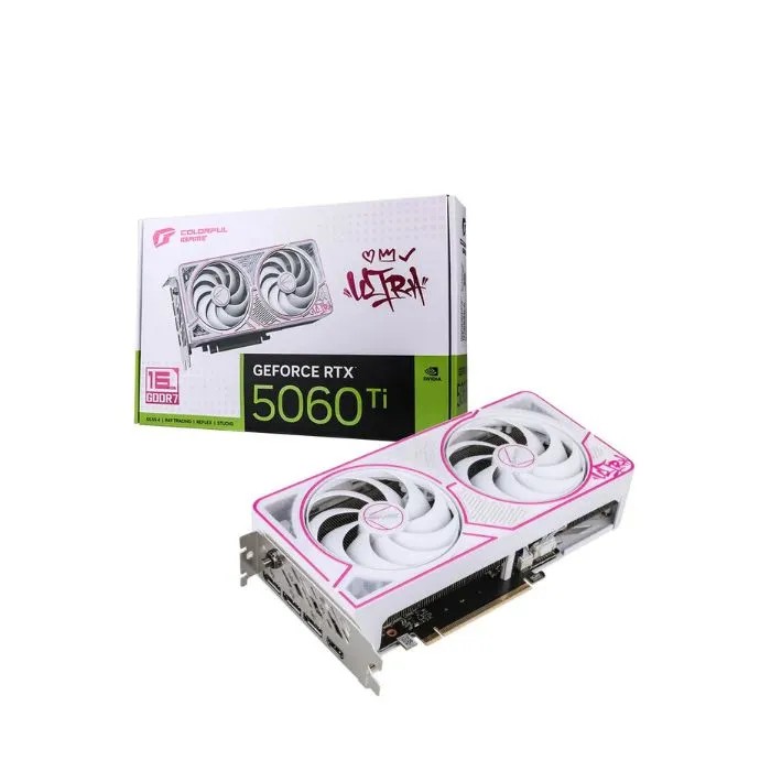 Graphics Card Colorful iGame GeForce RTX 5060 Ti Ultra W OC 16GB-V