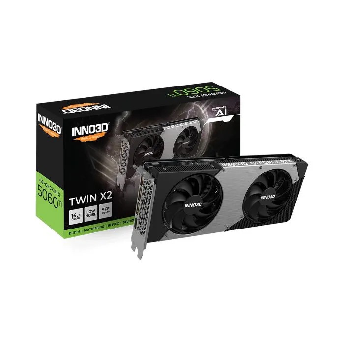 Graphics Card INNO3D RTX 5060 Ti Twin X2 16GB