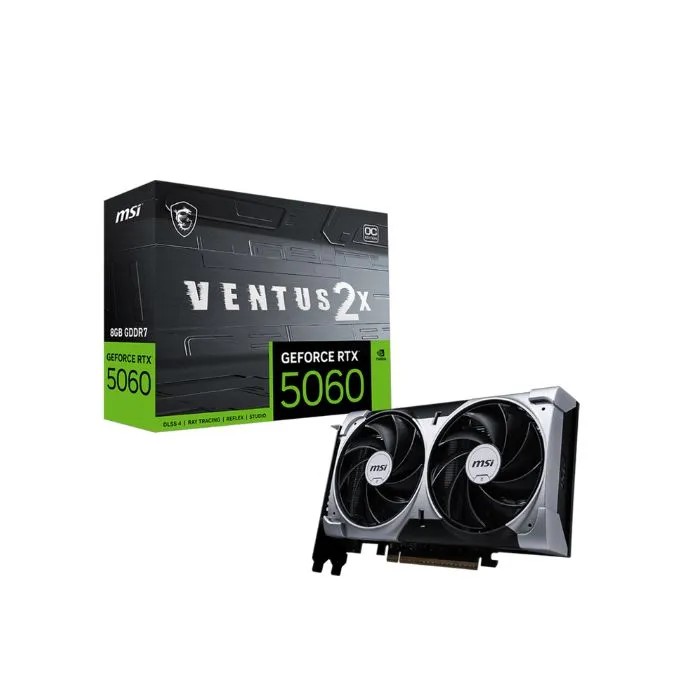 Graphics Card MSI GeForce RTX 5060 8G VENTUS 2X OC