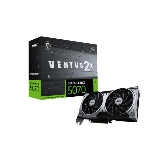 Graphics Card MSI RTX 5070 12G VENTUS 2X OC