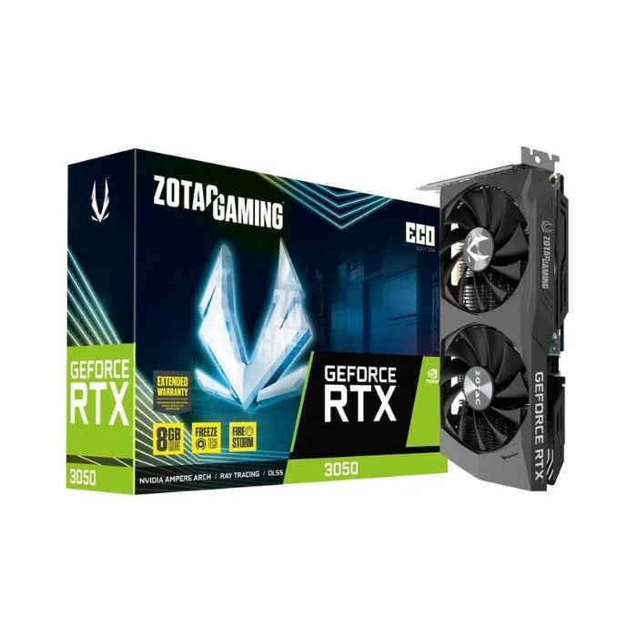Graphics Card ZOTAC Gaming RTX 3050 Eco 8GB