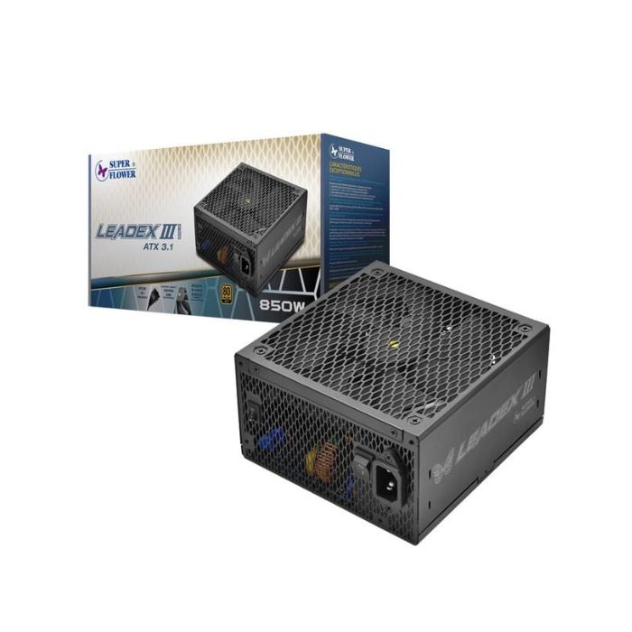 PSU SuperFlower LEADEX III Gold UP 850W ATX 3.1 PCIe 5.1 SF-850F14GE(GL)