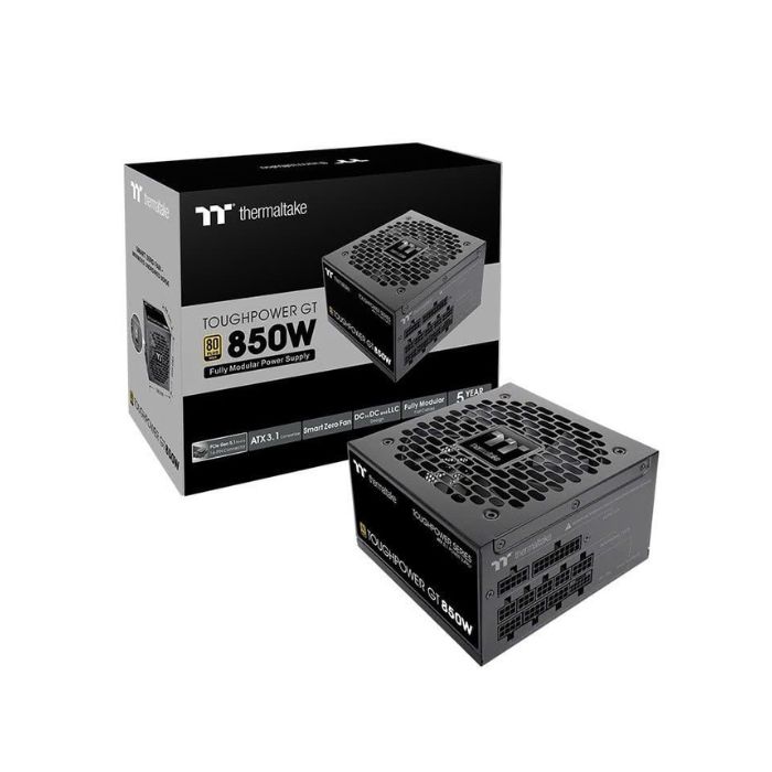 PSU Thermaltake Toughpower GT 850W Gold - Black | Full-Module, ATX3.1, PCIe 5.1