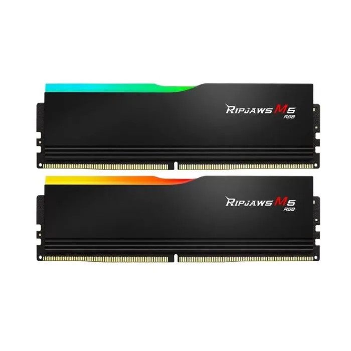 Ram GSkill Ripjaws M5 RGB 32GB - Black | 16GB x 2, DDR5, 6400MHz