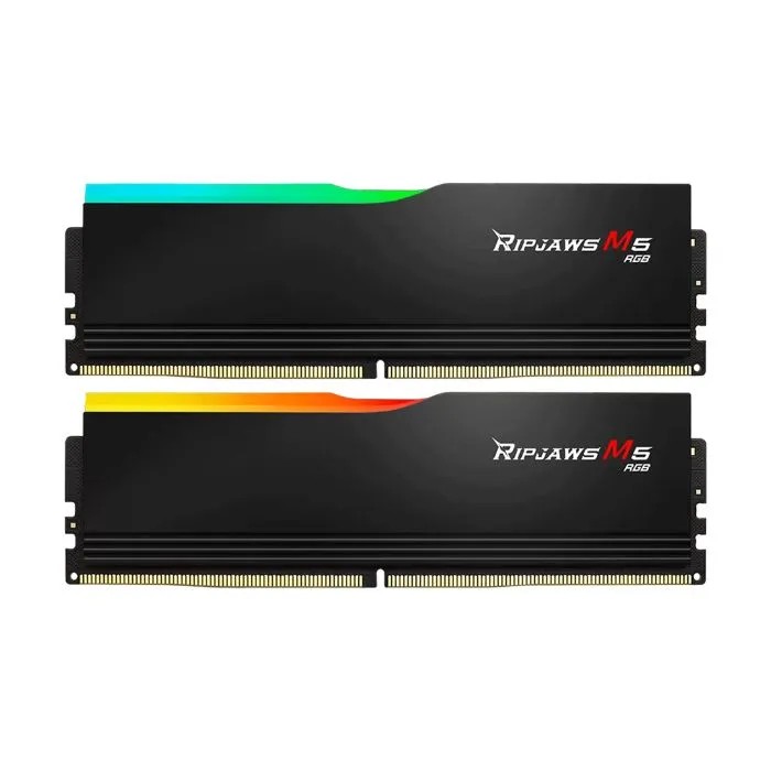 Ram GSkill Ripjaws M5 RGB Black 32GB | 2x16GB, DDR5, 5200MHz