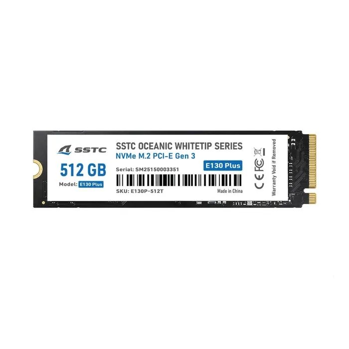 SSD SSTC E130 Plus M2 NVMe Gen 3 512GB
